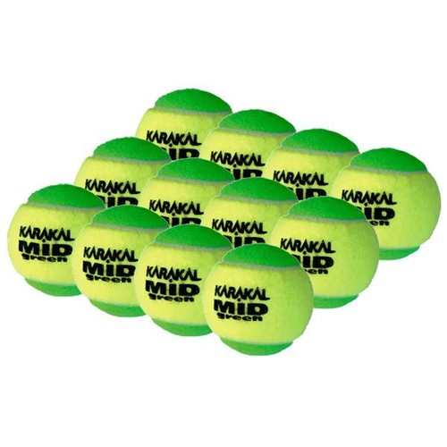 Karakal mid green tennis - mid, balls